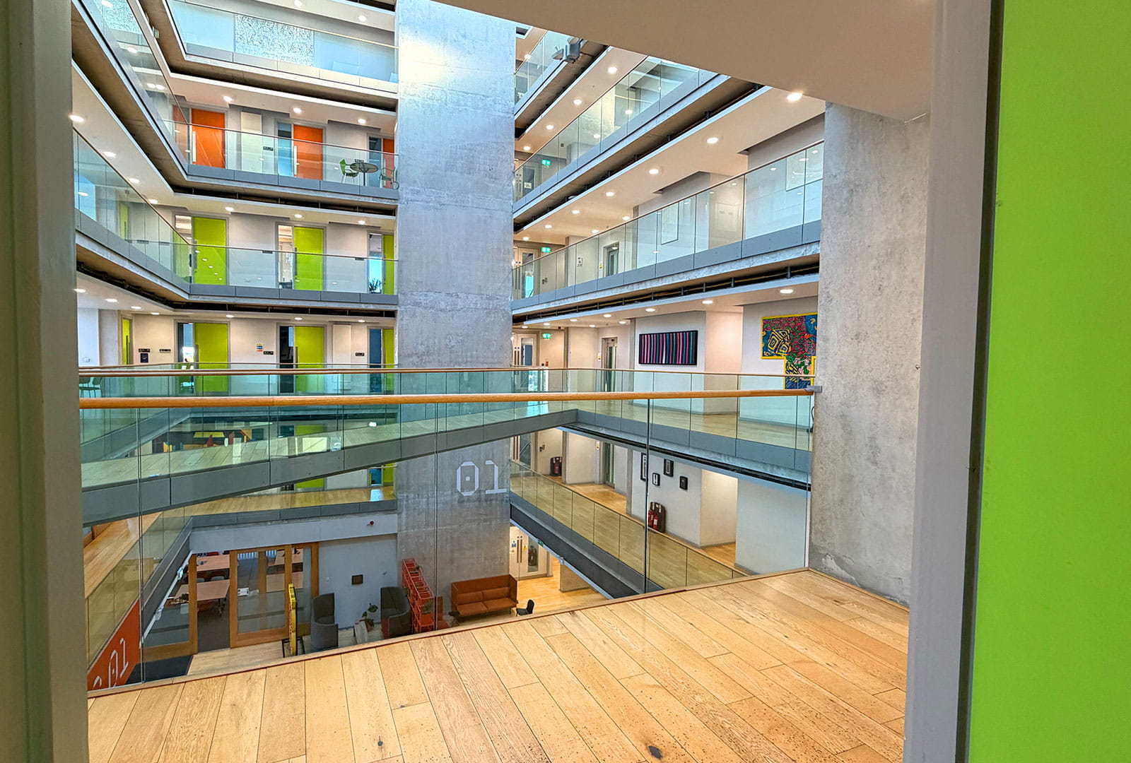 Facilities inside the Digital Media Centre Barnsley.