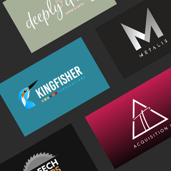 An image of logos that BurstingBox have designed.