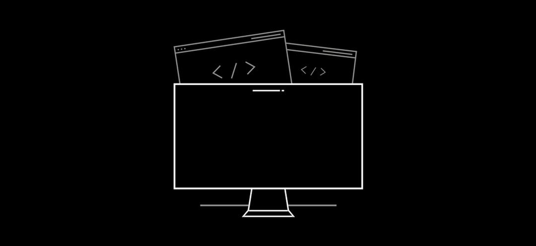 An illustration of a website on a computer.