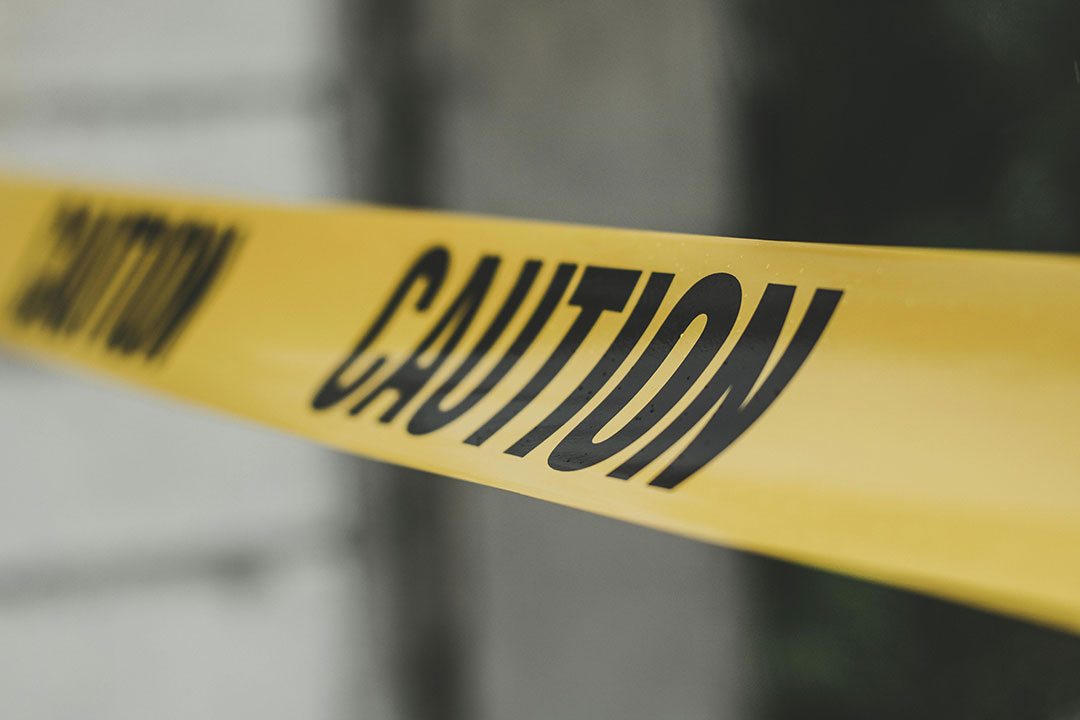 An image of yellow caution tape.