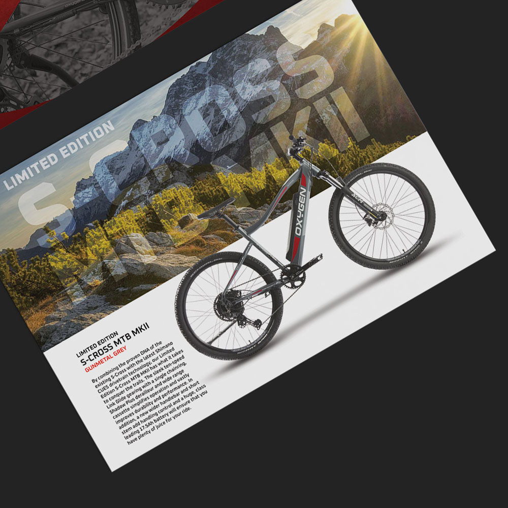 An image of a content page in the Oxygen brochure.