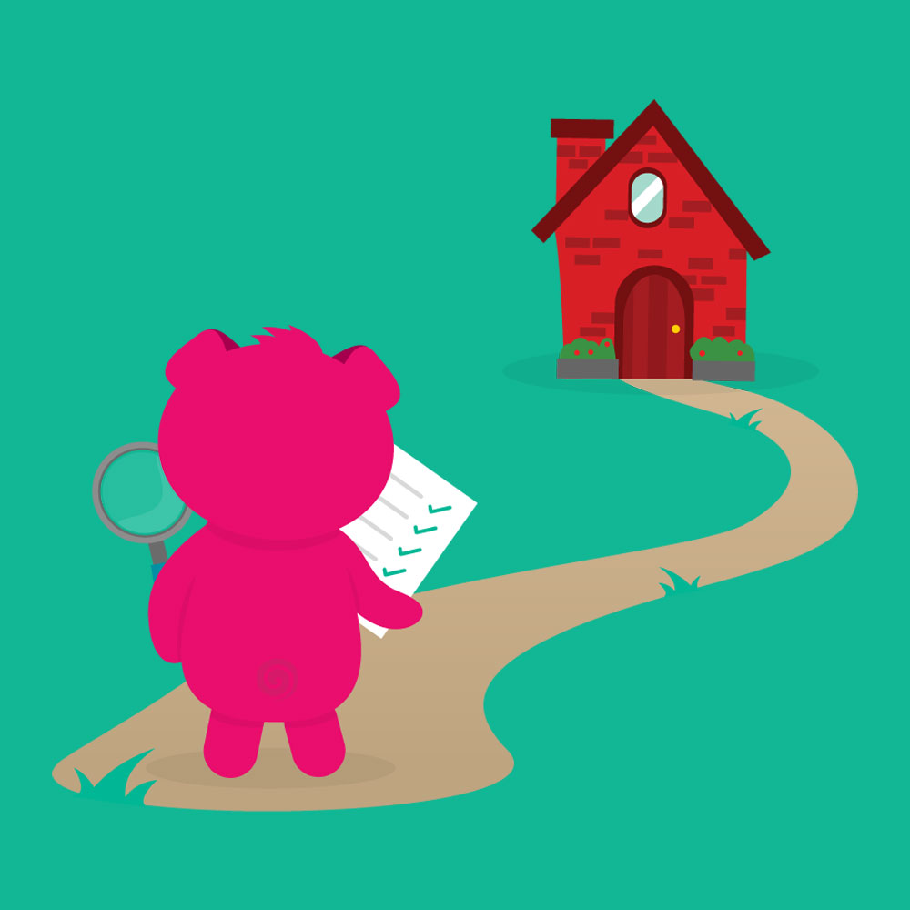An image of our piglet illustration.