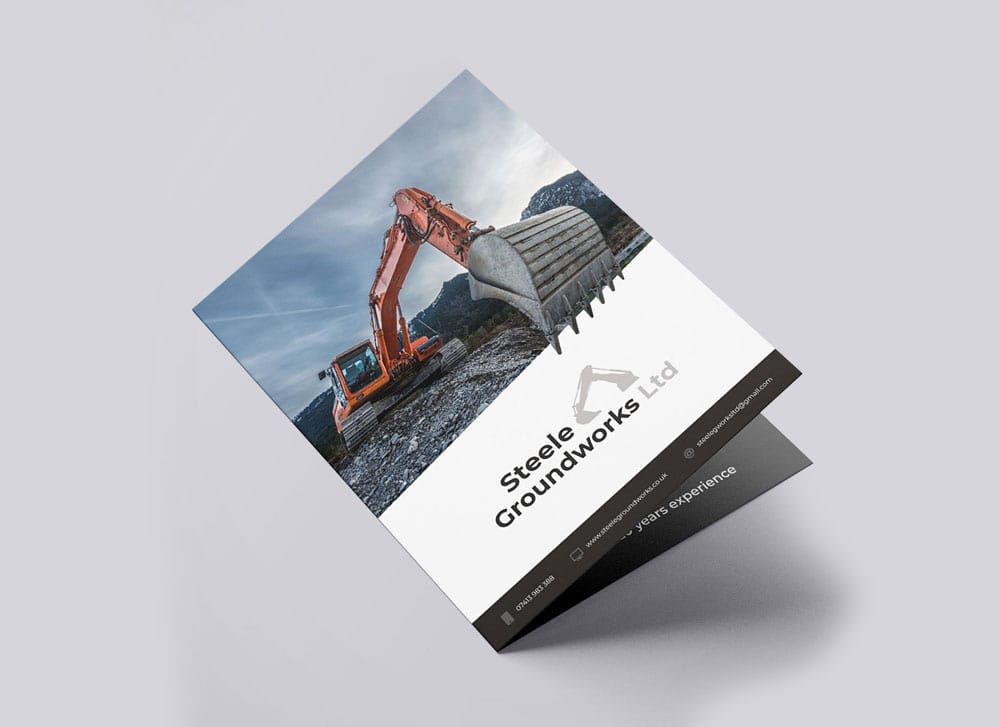 Steele Groundworks Branding